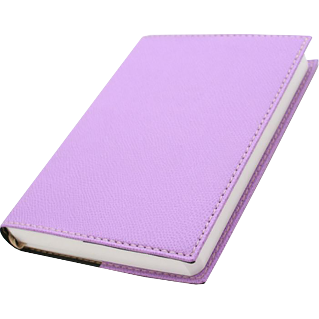 Exacompta Club Lilac Blank Leatherette - Pen Boutique Ltd