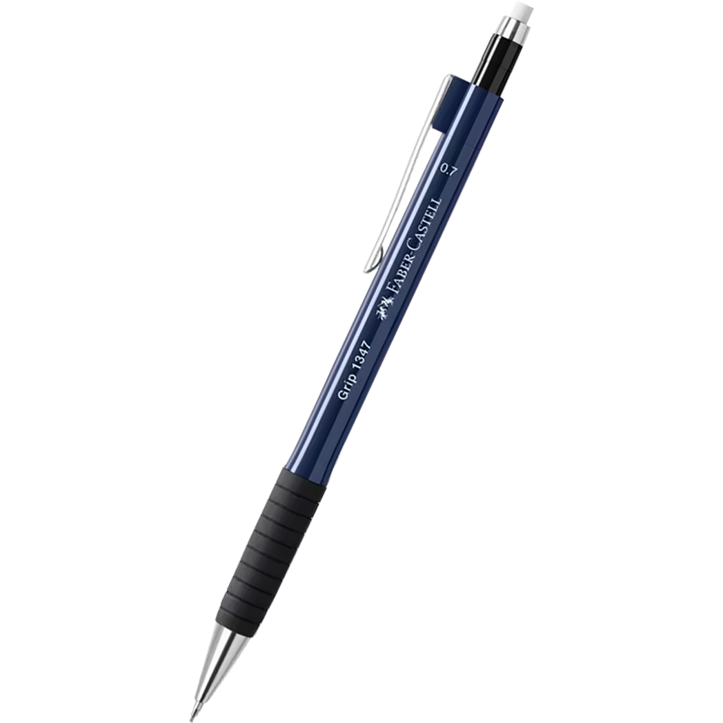 Faber-Castell Grip 1347 Mechanical Pencil - Blue - 0.7mm-Pen Boutique Ltd