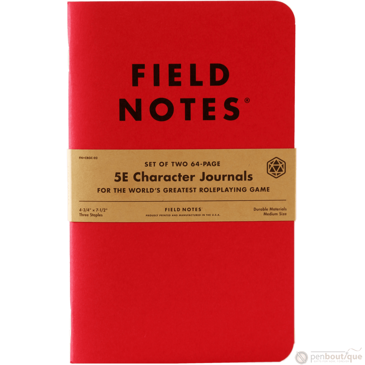 Field Notes Brand 5E Character Journal - Pen Boutique Ltd