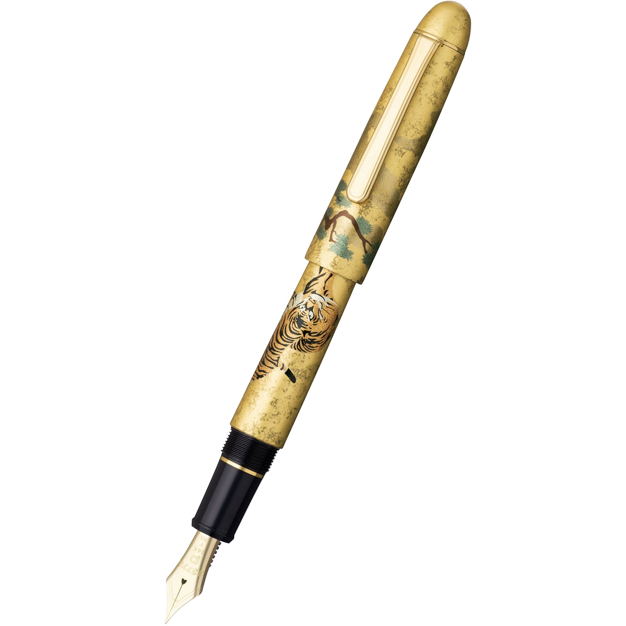 Platinum 3776 Century Fountain Pen - Kanazawa-Haku - Matsu-Tora - Pen Boutique Ltd