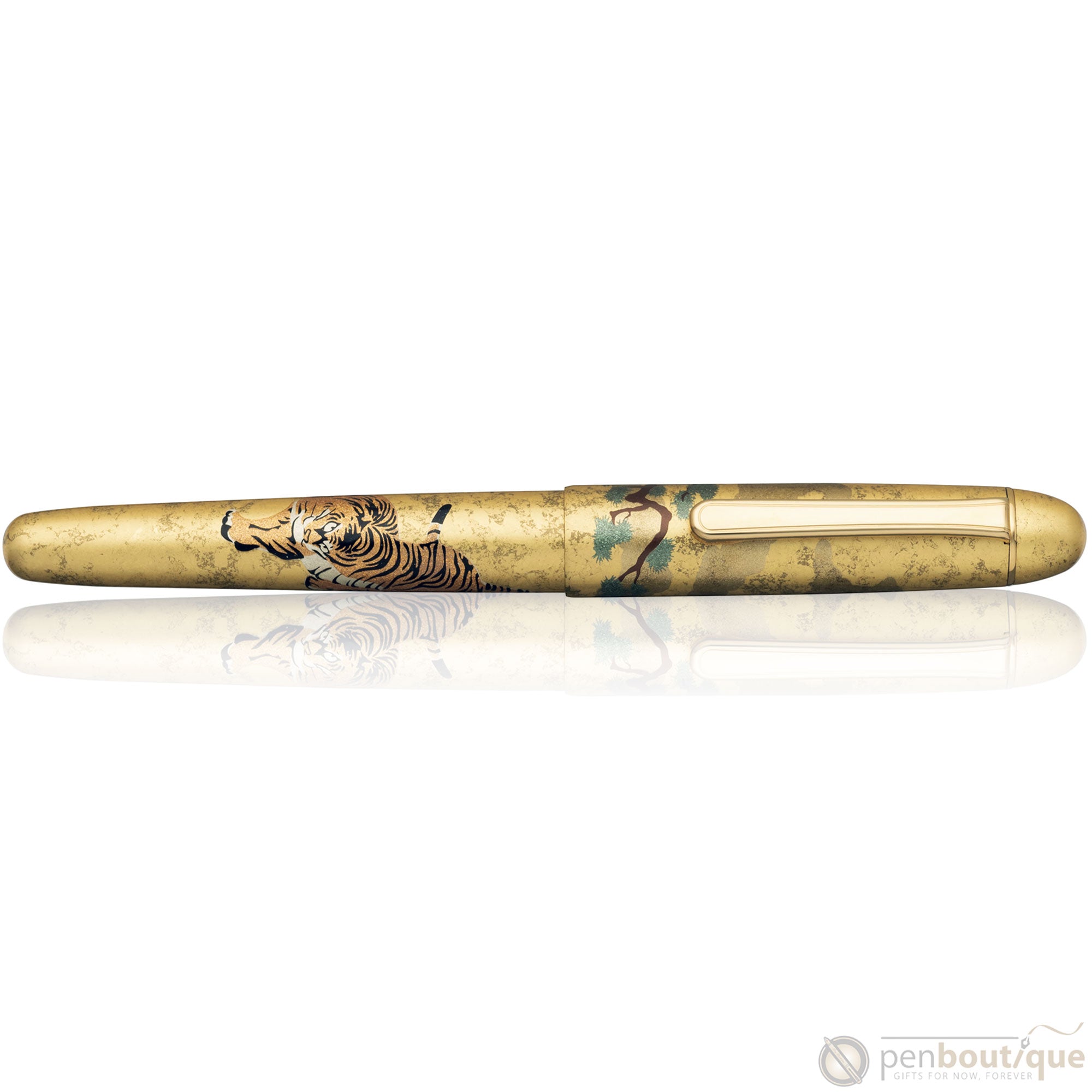 Platinum 3776 Century Fountain Pen - Kanazawa-Haku - Matsu-Tora - Pen Boutique Ltd