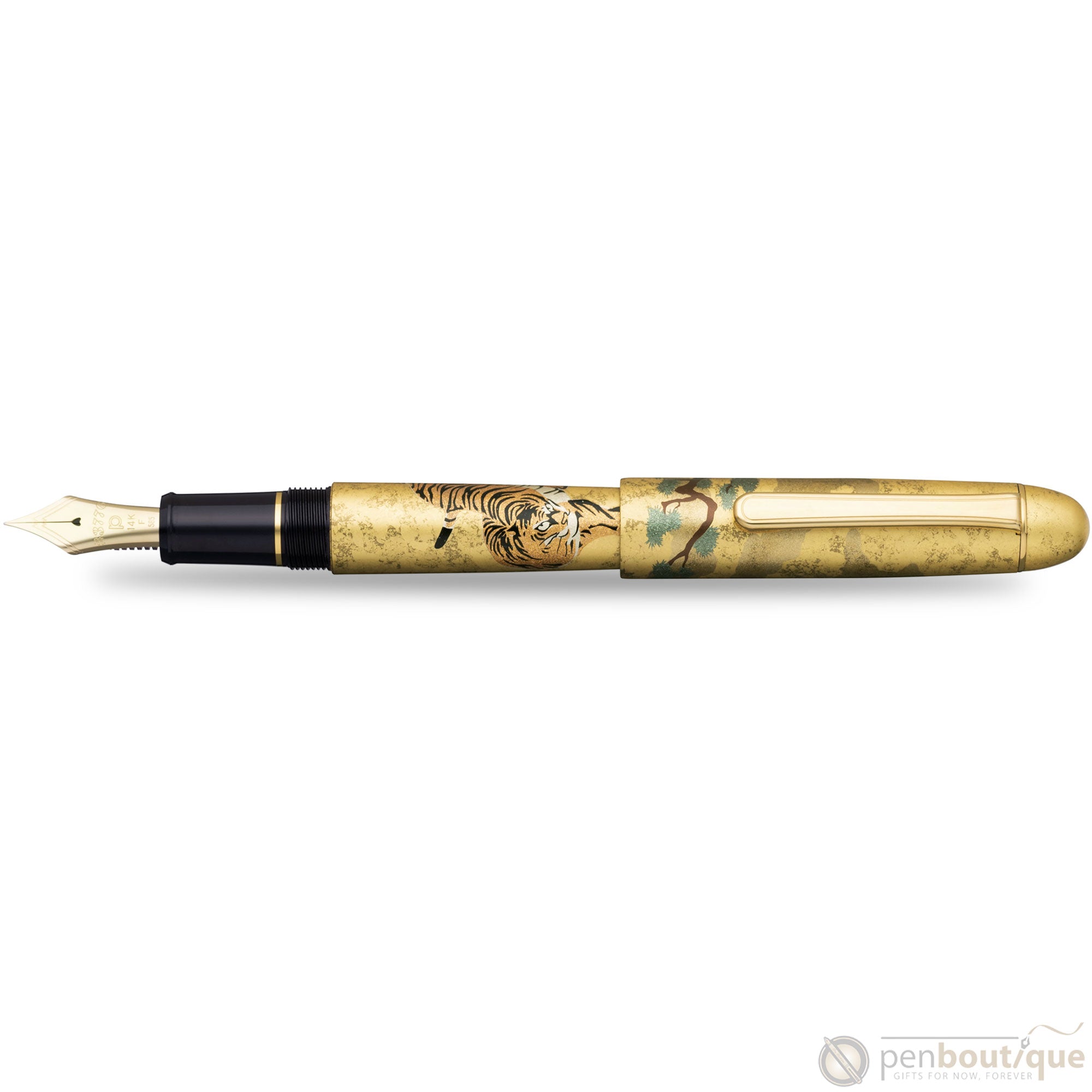 Platinum 3776 Century Fountain Pen - Kanazawa-Haku - Matsu-Tora - Pen Boutique Ltd