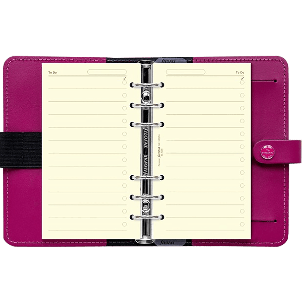 Filofax To Do Cotton Cream Personal Refill - Pen Boutique Ltd