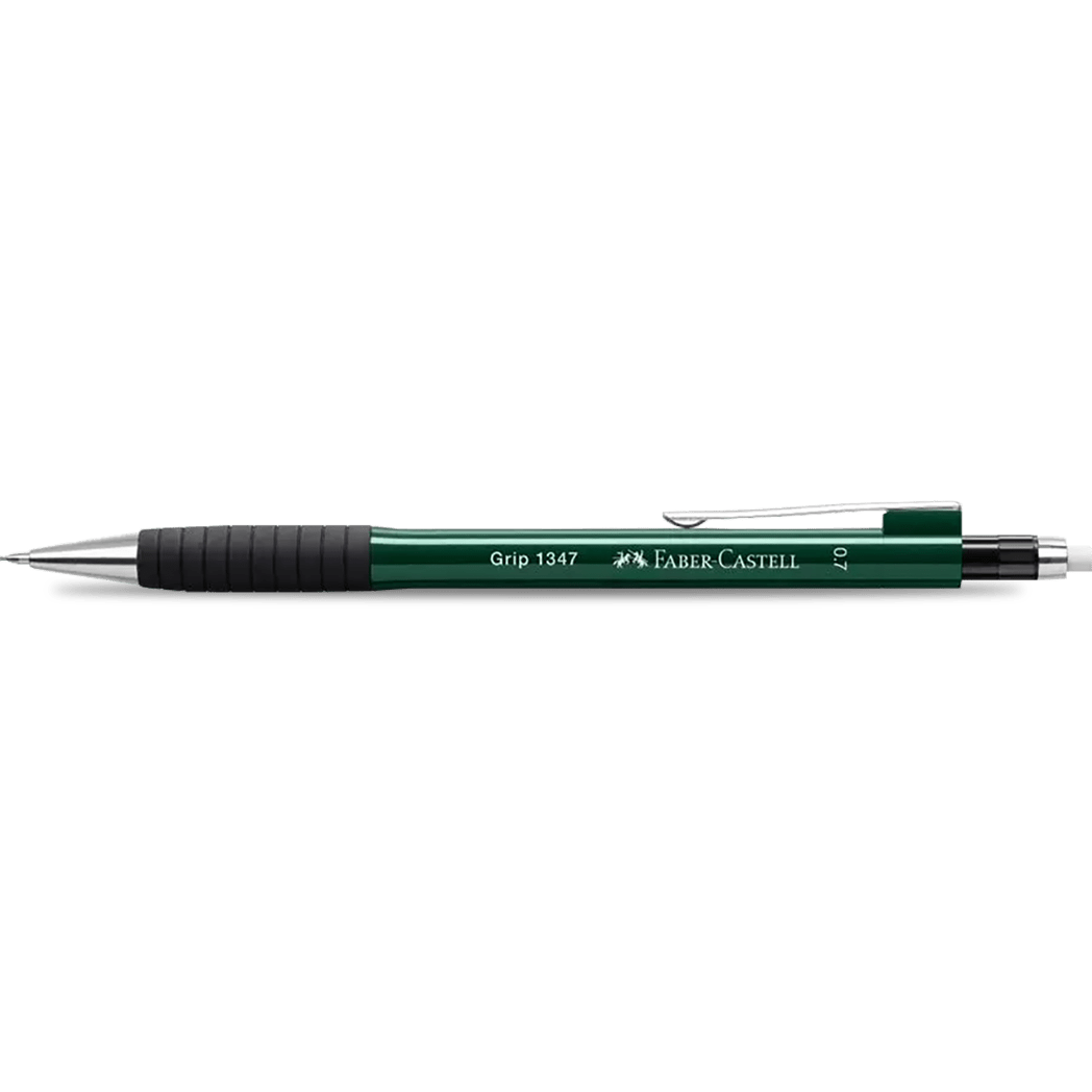 Faber-Castell Grip 1347 Mechanical Pencil - Green - 0.7mm - Pen Boutique Ltd