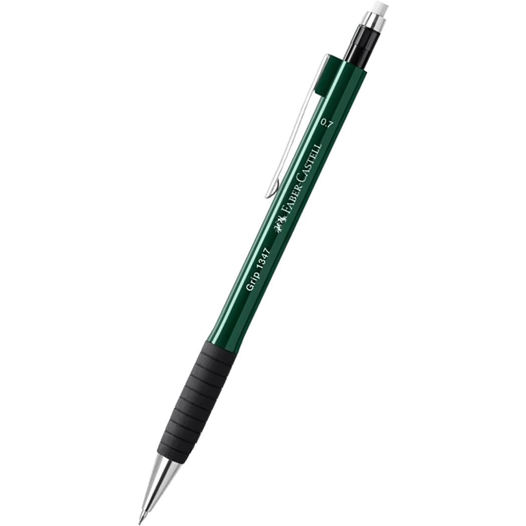 Faber-Castell Grip 1347 Mechanical Pencil - Green - 0.7mm - Pen Boutique Ltd