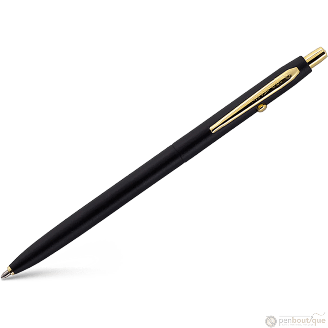 Fisher Space Pen Matte Black Shuttle Ballpoint Pen - Pen Boutique Ltd