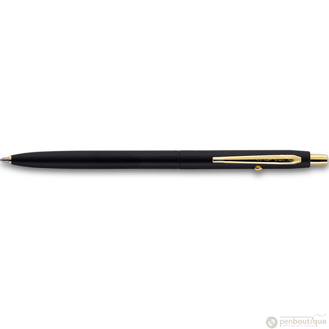 Fisher Space Pen Matte Black Shuttle Ballpoint Pen - Pen Boutique Ltd
