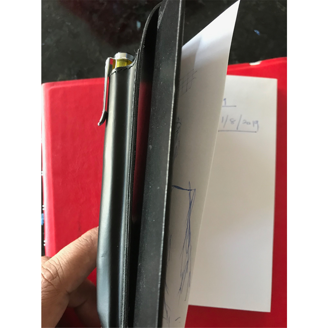 Itoya ProFolio Journal Sidekick - Black - Pen Boutique Ltd