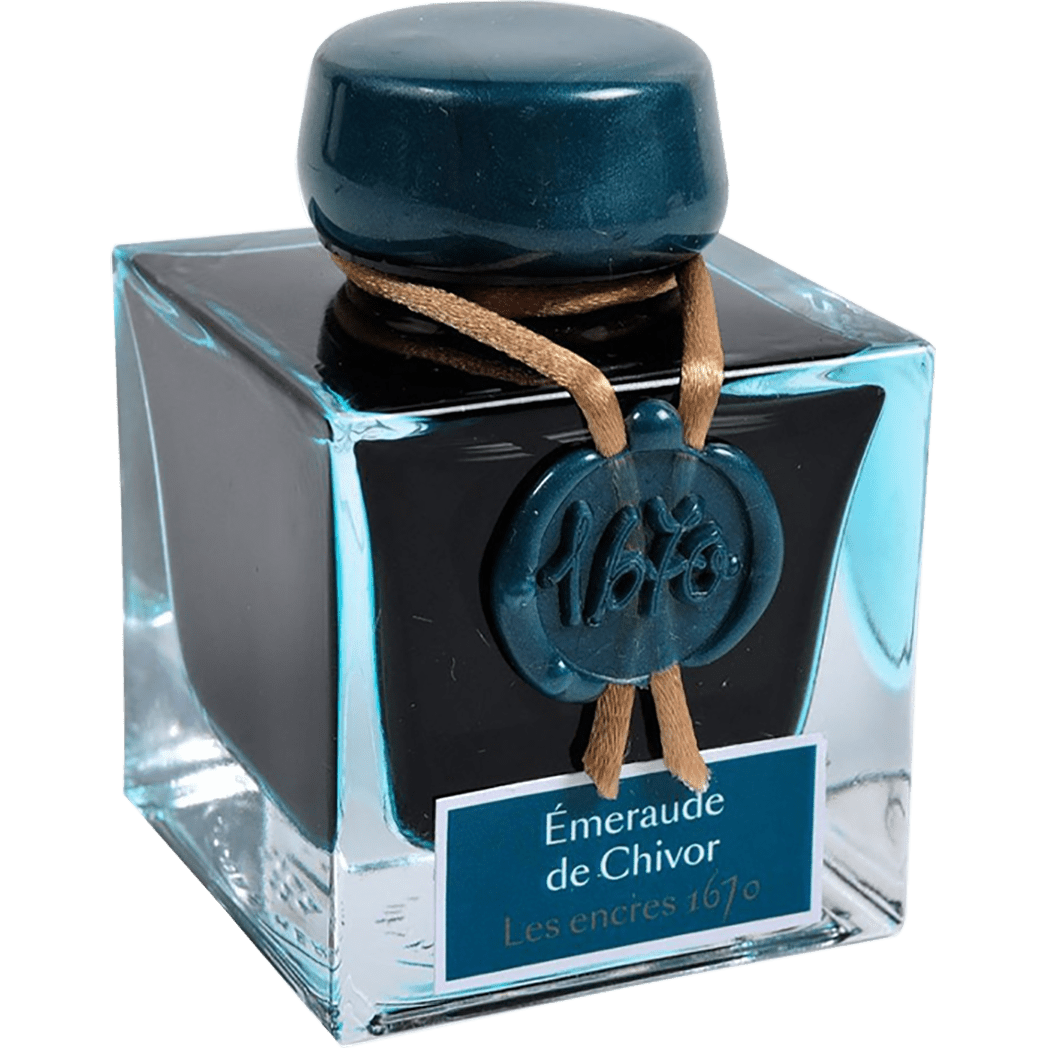 J. Herbin 1670 Anniversary Ink - Emeraude de Chivor - Pen Boutique Ltd