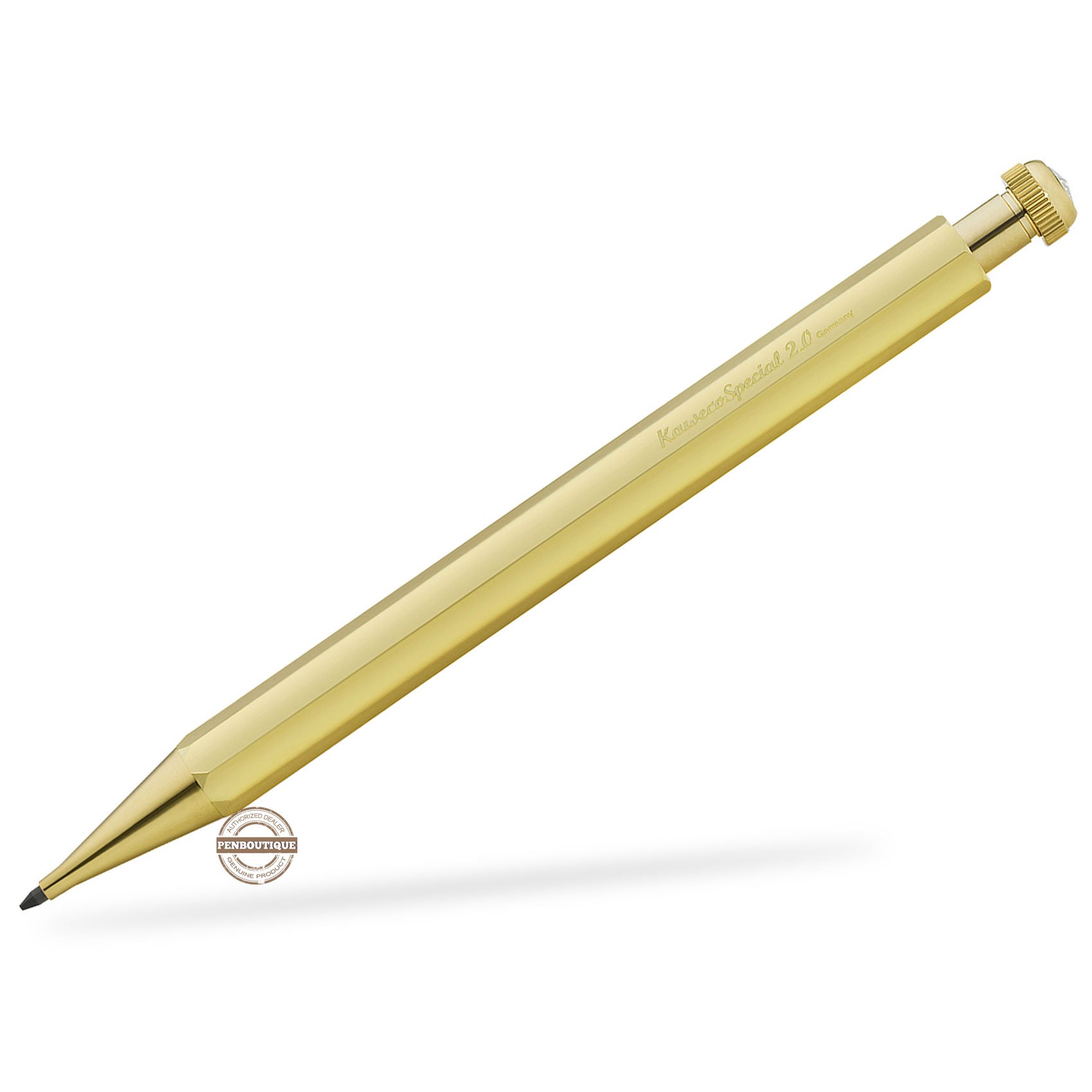 Kaweco Special Mechanical Pencil - Polished Brass - 2.0mm - Pen Boutique Ltd