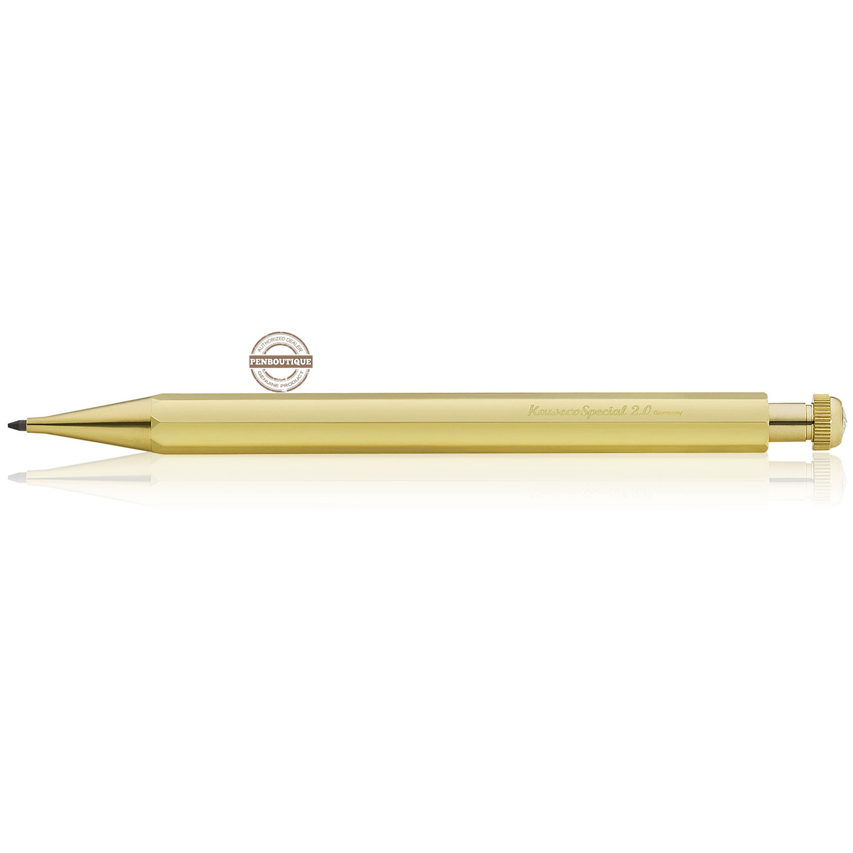 Kaweco Special Mechanical Pencil - Polished Brass - 2.0mm - Pen Boutique Ltd