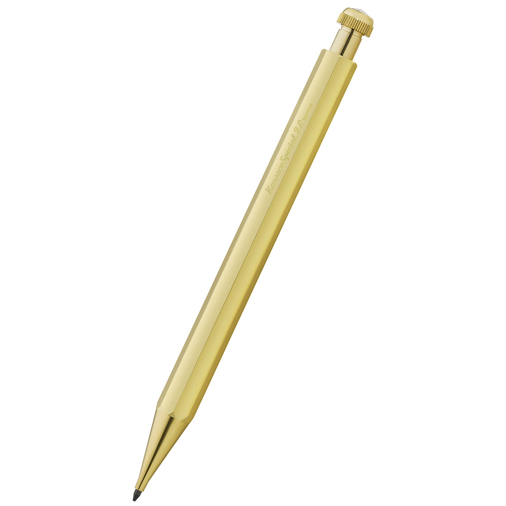 Kaweco Special Mechanical Pencil - Polished Brass - 2.0mm - Pen Boutique Ltd