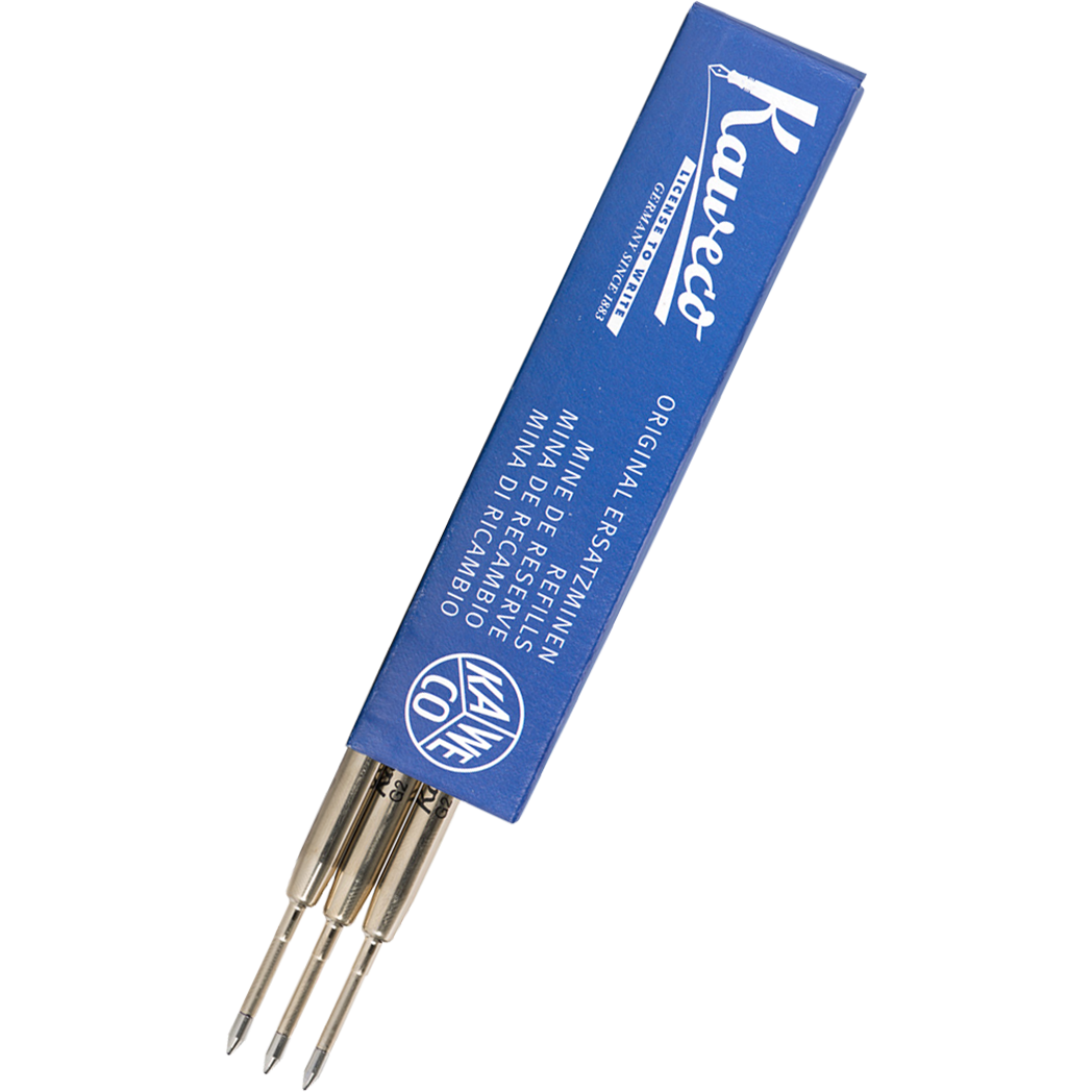Kaweco Soul G2 Blue 0.8 F Refill - 3 pcs-Pen Boutique Ltd