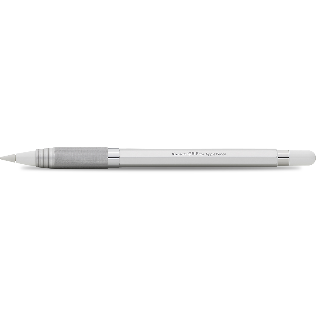 Kaweco Grip for Apple Pencil - Silver - Pen Boutique Ltd