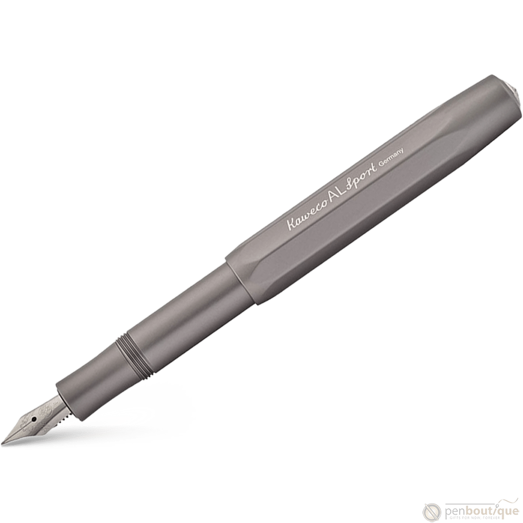 Kaweco AL Sport Fountain Pen - Grey - Pen Boutique Ltd