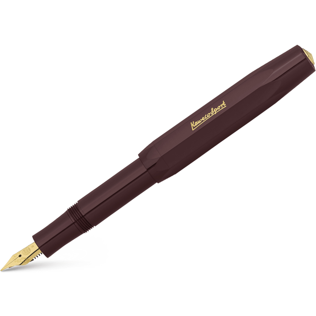 Kaweco Classic Sport Fountain Pen - Bordeaux - Pen Boutique Ltd