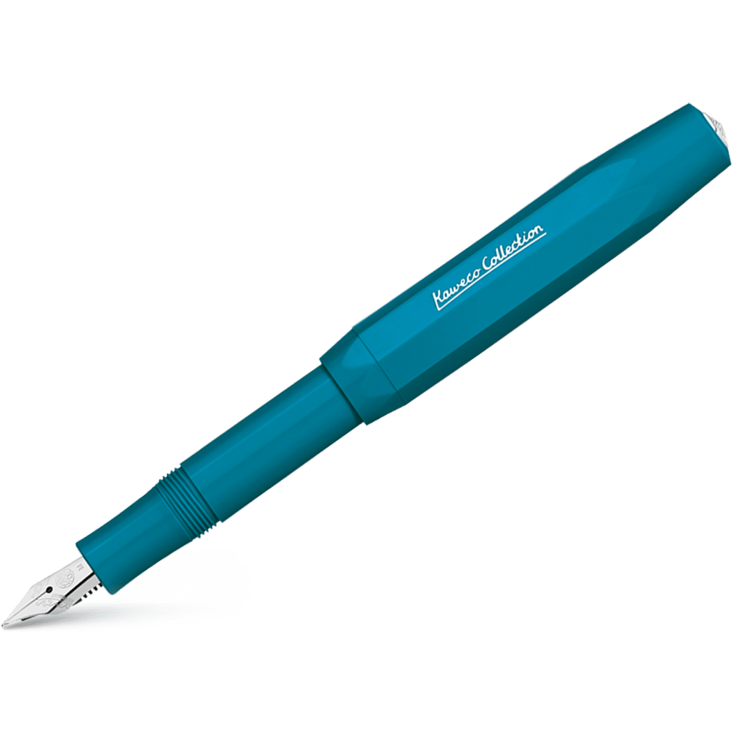 Kaweco Sport Collection Fountain Pen - Cyan - Pen Boutique Ltd