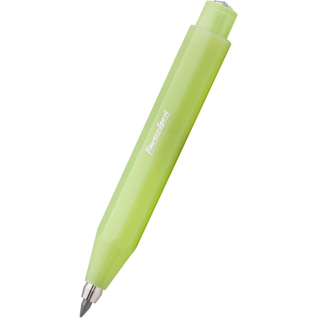 Kaweco Frosted Sport Clutch Pencil - Fine Lime - 3.2 mm Lead - Pen Boutique Ltd