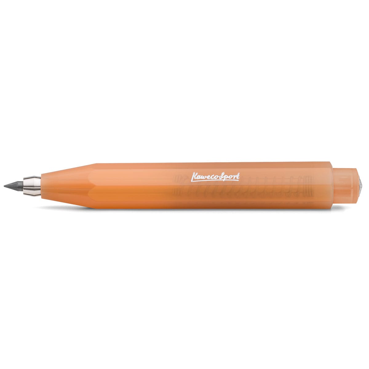 Kaweco Frosted Sport Clutch Pencil - Soft Mandarin - 3.2 mm Lead - Pen Boutique Ltd