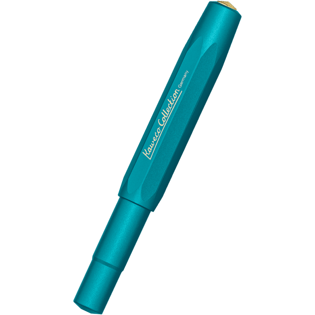 Kaweco AL Sport Fountain Pen - Iguana Blue (Special Edition 2022) - Pen Boutique Ltd