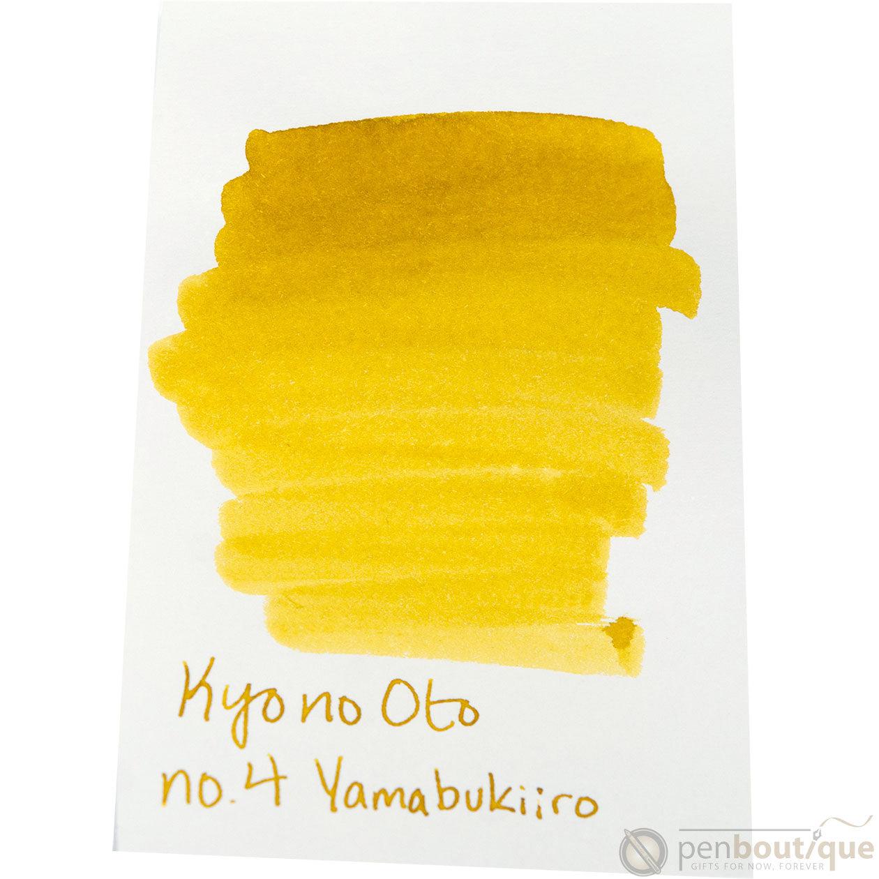 Kyoto Ink Bottle - Kyo no Oto - Yamabukiiro - Pen Boutique Ltd