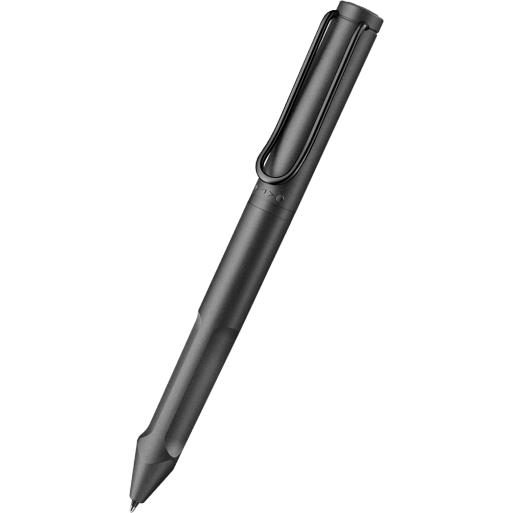 LAMY Safari All Black Twin EMR Digital Writing Ballpoint Pen - PC/EL Tip - Pen Boutique Ltd