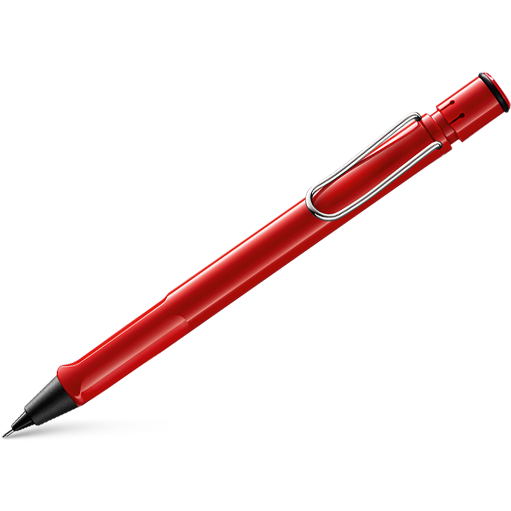 Lamy Safari Mechanical Pencil Red/.5Mm-Pen Boutique Ltd