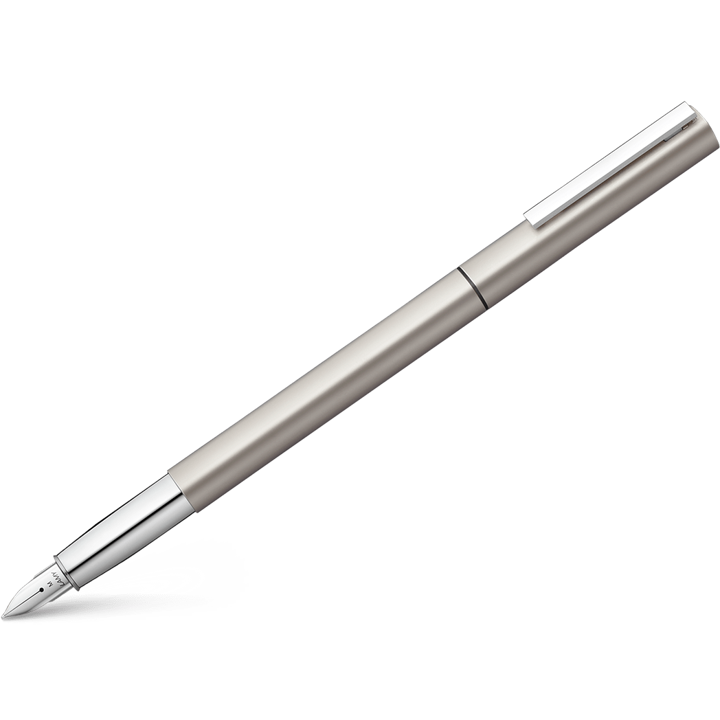 Lamy Ideos Fountain Pen - Palladium - Pen Boutique Ltd