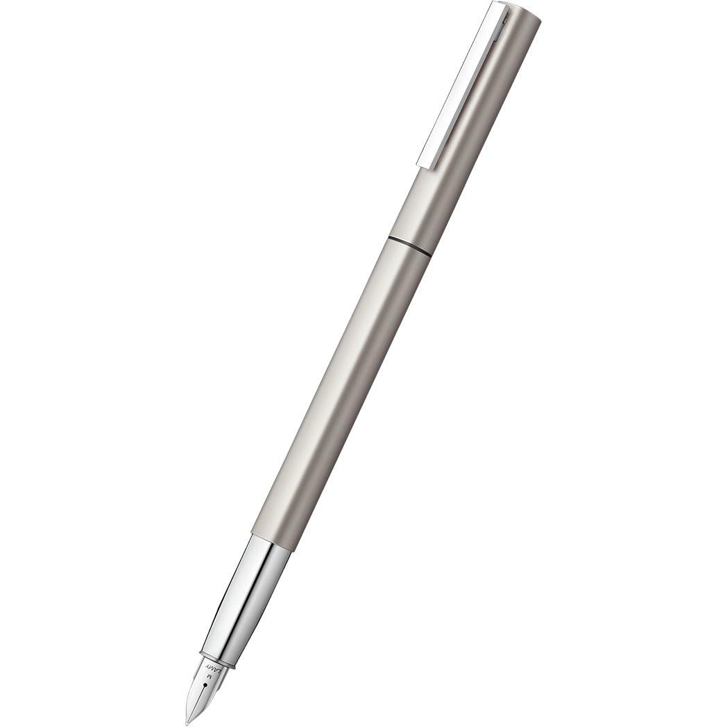 Lamy Ideos Fountain Pen - Palladium - Pen Boutique Ltd