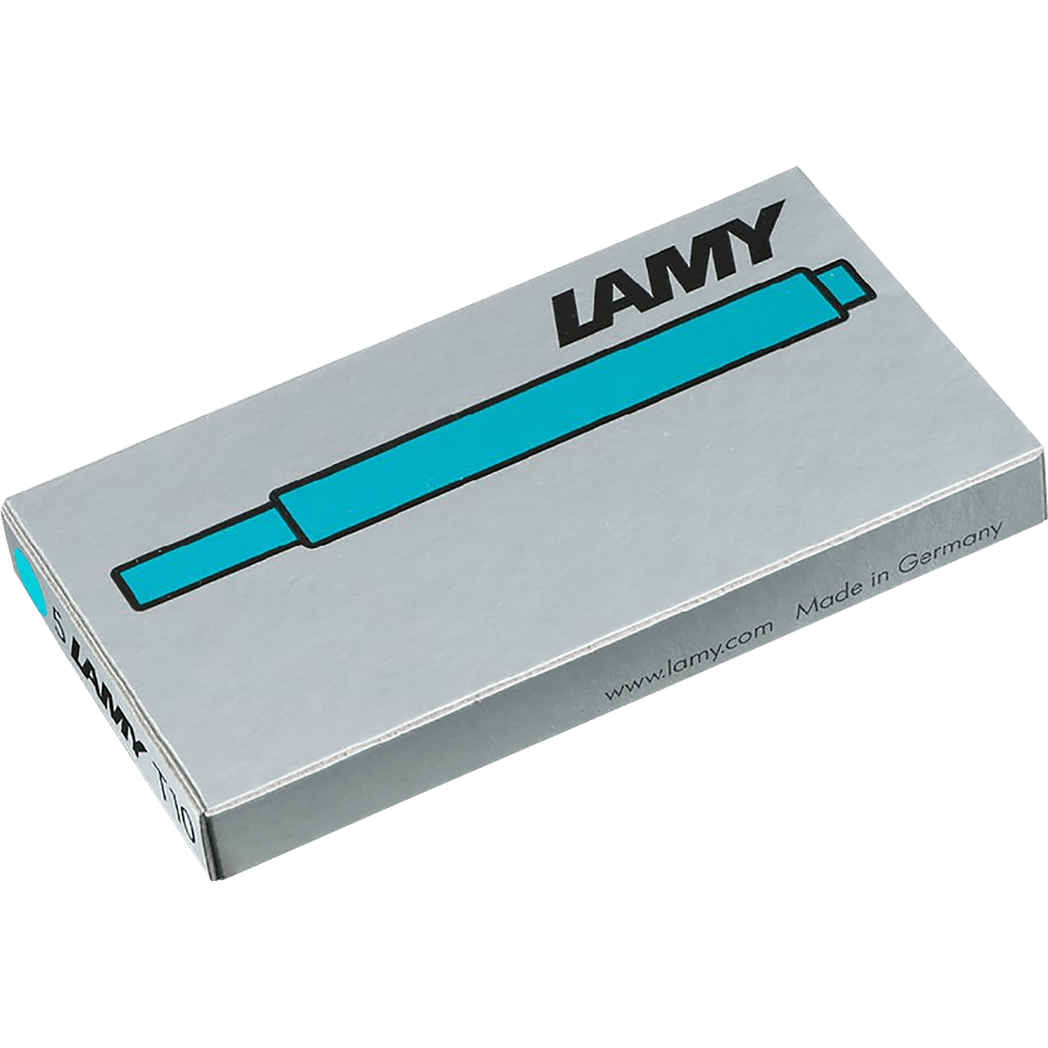 Lamy Ink Cartridge Turquoise T10 - Pen Boutique Ltd