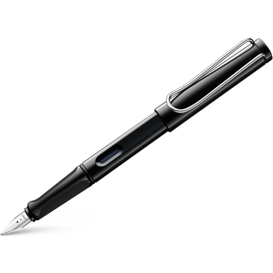 Lamy Safari Shiny Black Fountain Pen - Pen Boutique Ltd