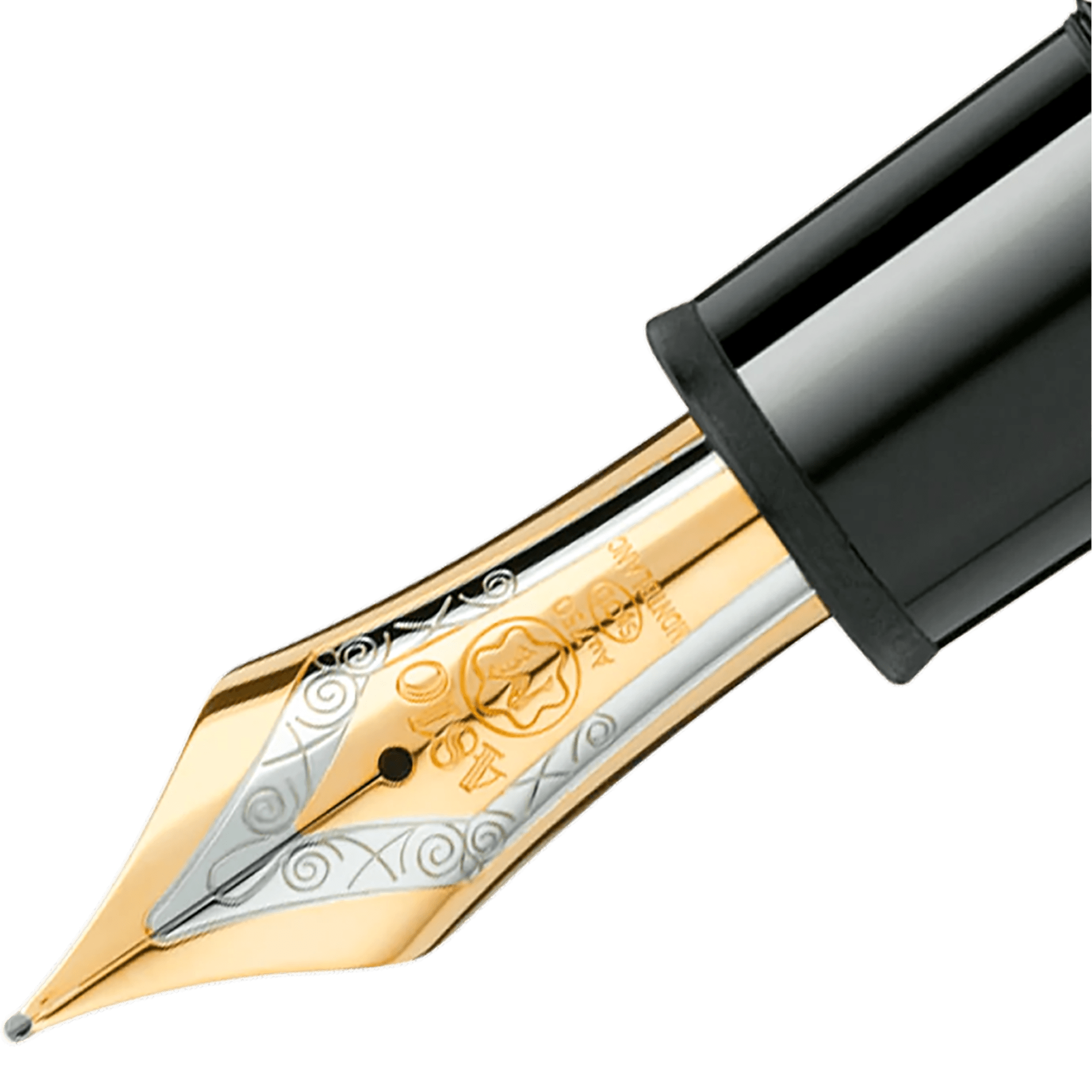 Montblanc Meisterstuck Fountain Pen - 149 Black - Gold Trim - Pen Boutique Ltd