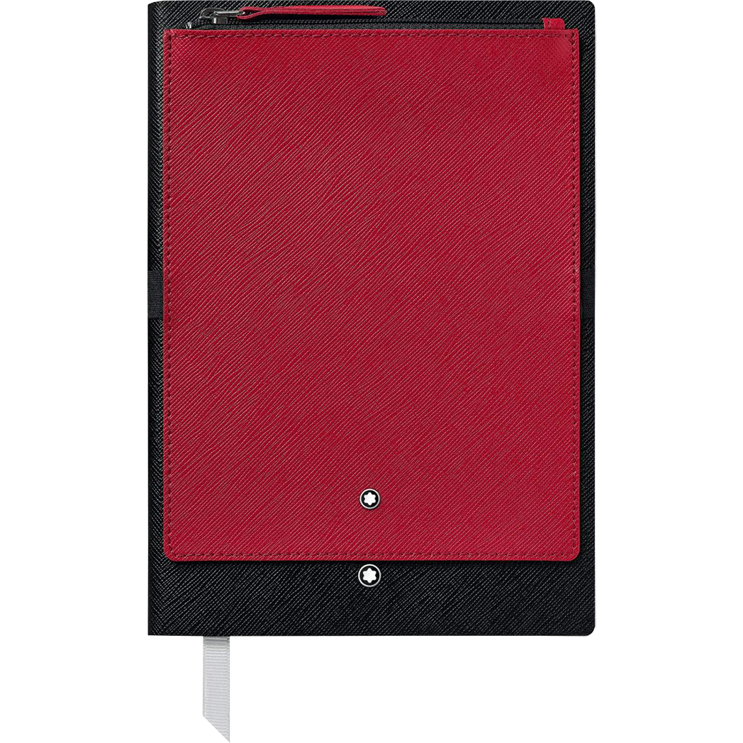 Montblanc Notebook - 146 Red - Pass-Partout Pocket - Pen Boutique Ltd