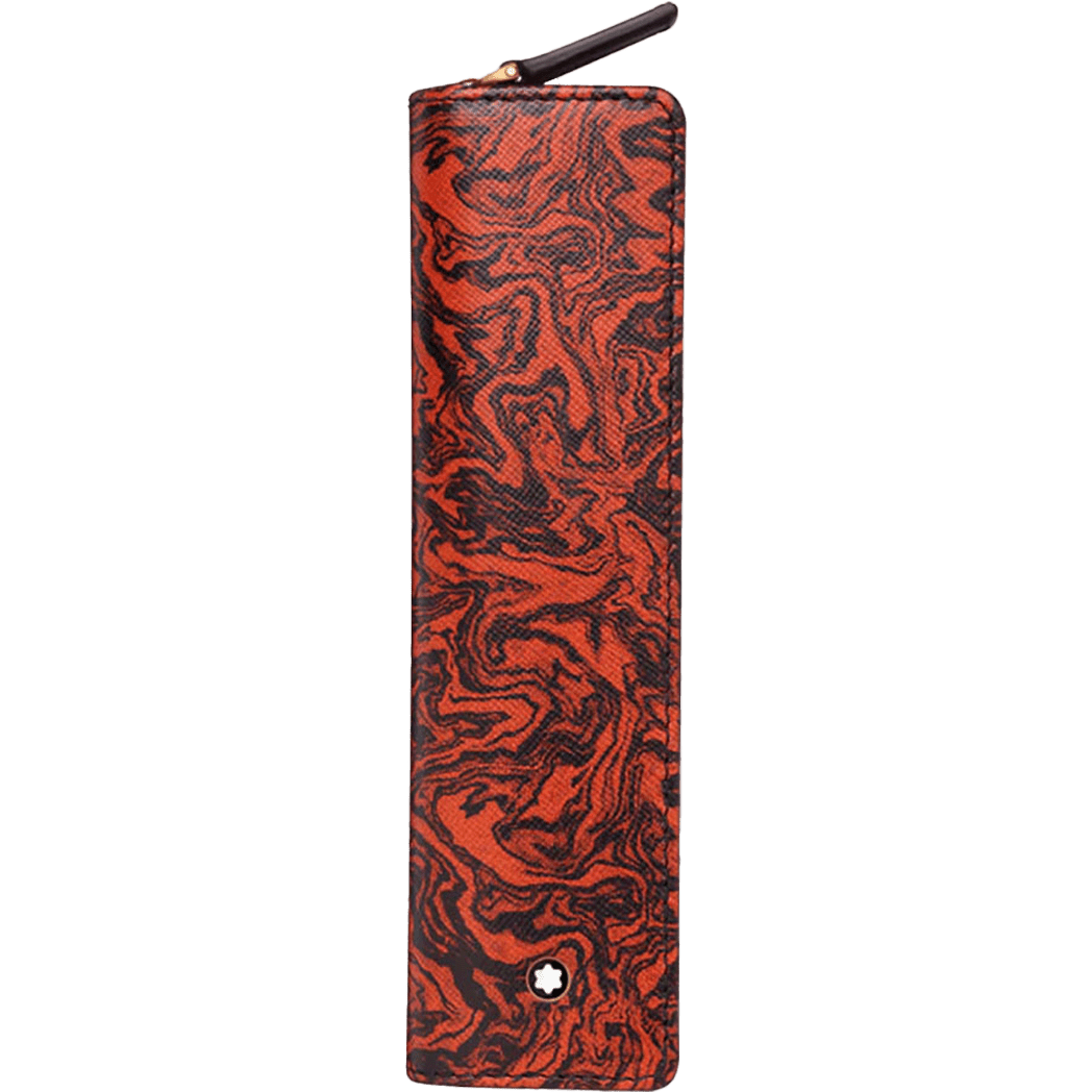 Montblanc Sartorial Pen Pouch - Heritage Marble (Zip Closure) - Pen Boutique Ltd