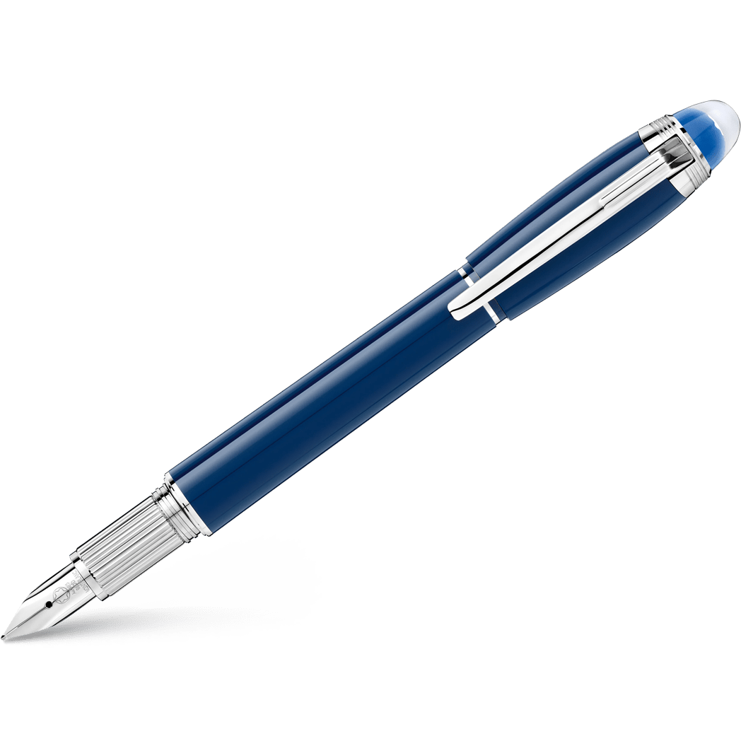 Montblanc Starwalker Fountain Pen - Blue Planet - Resin - Pen Boutique Ltd
