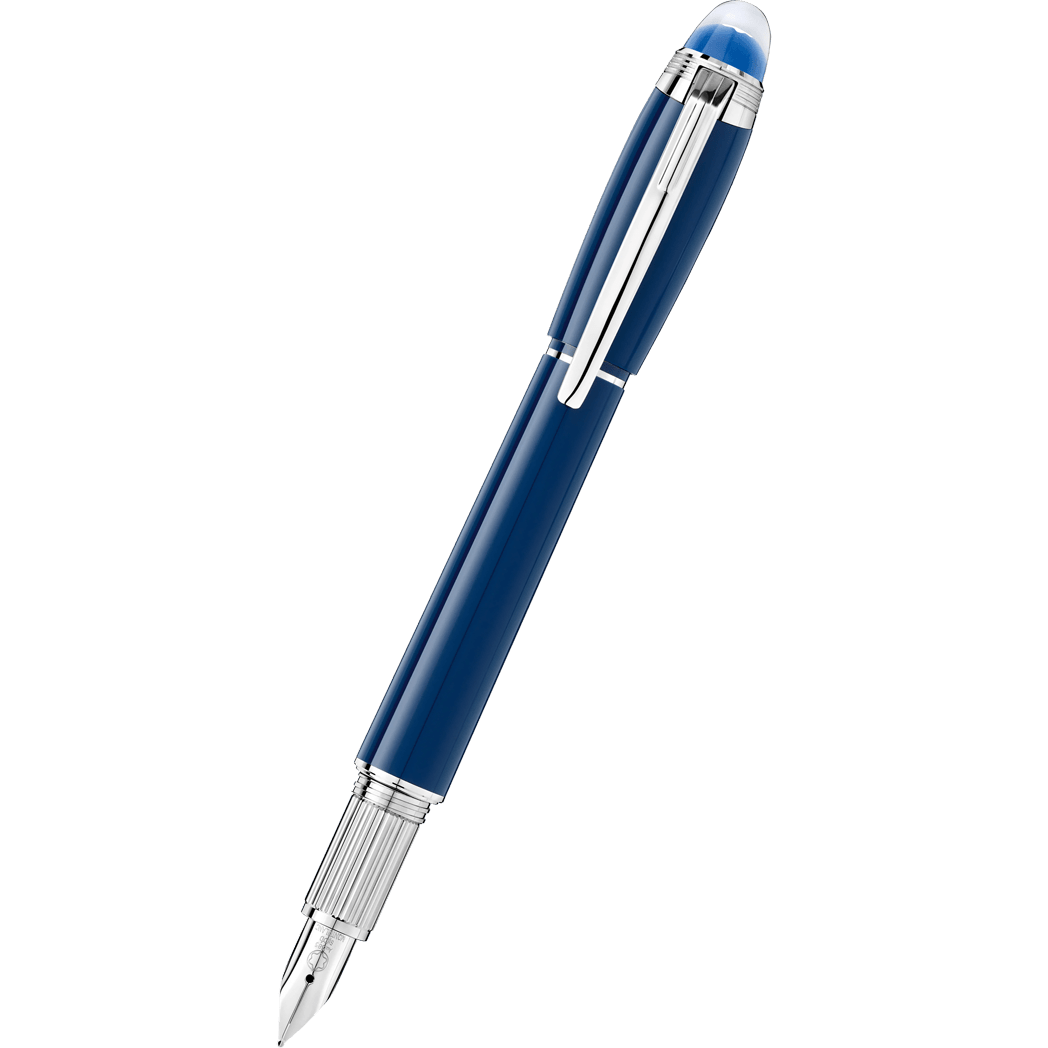 Montblanc Starwalker Fountain Pen - Blue Planet - Resin - Pen Boutique Ltd
