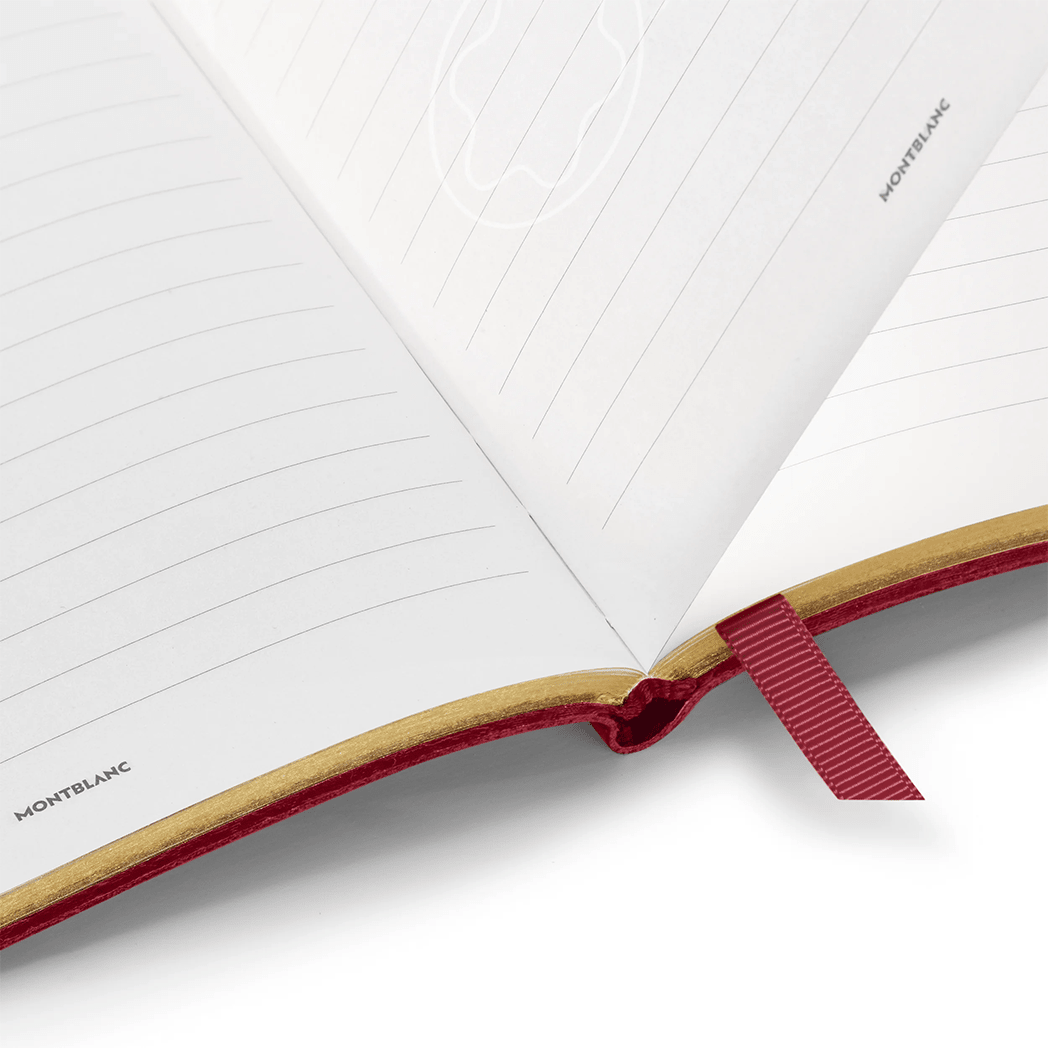 Montblanc Meisterstuck Calligraphy Notebook - 149 Red - Blank - Pen Boutique Ltd