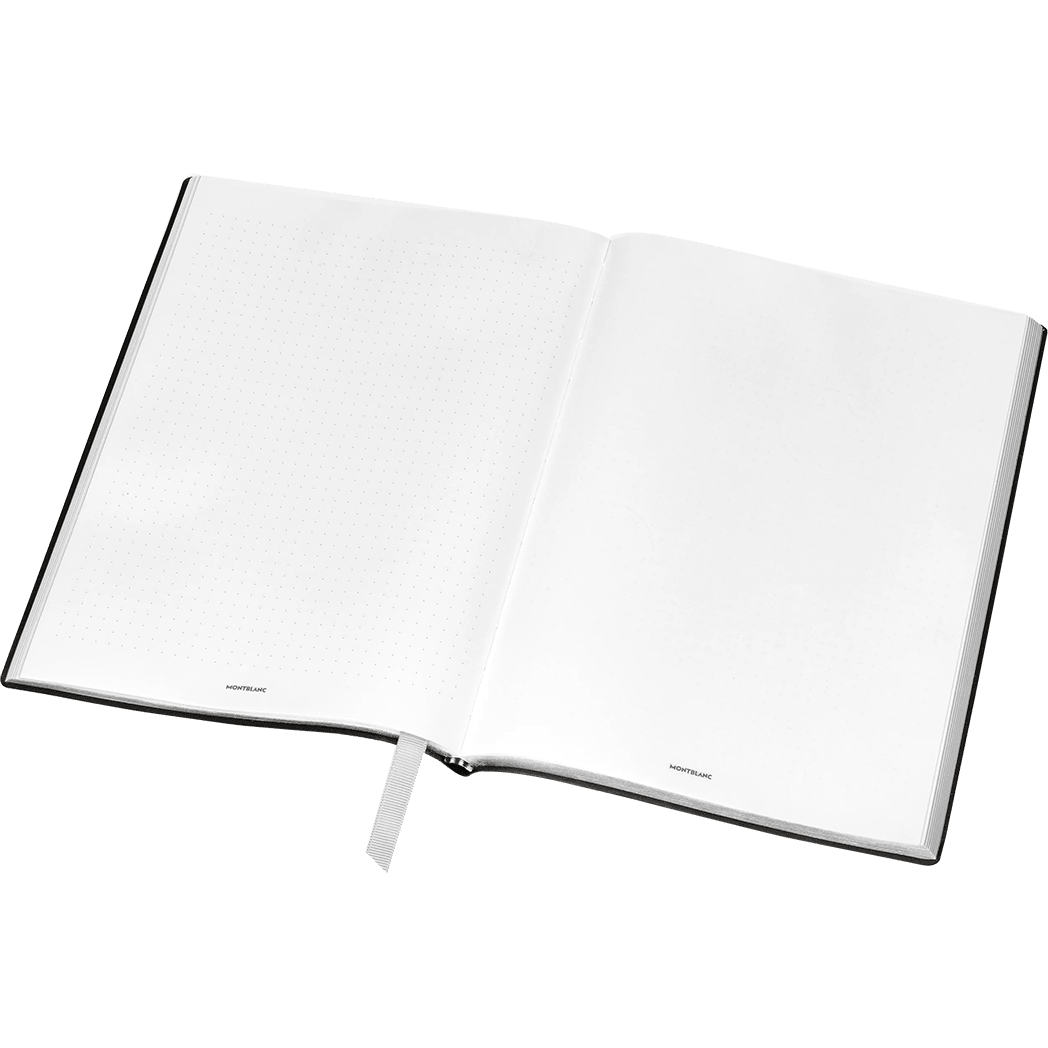 Montblanc Notebook - 163 Black - Blank/Dotted - Pen Boutique Ltd