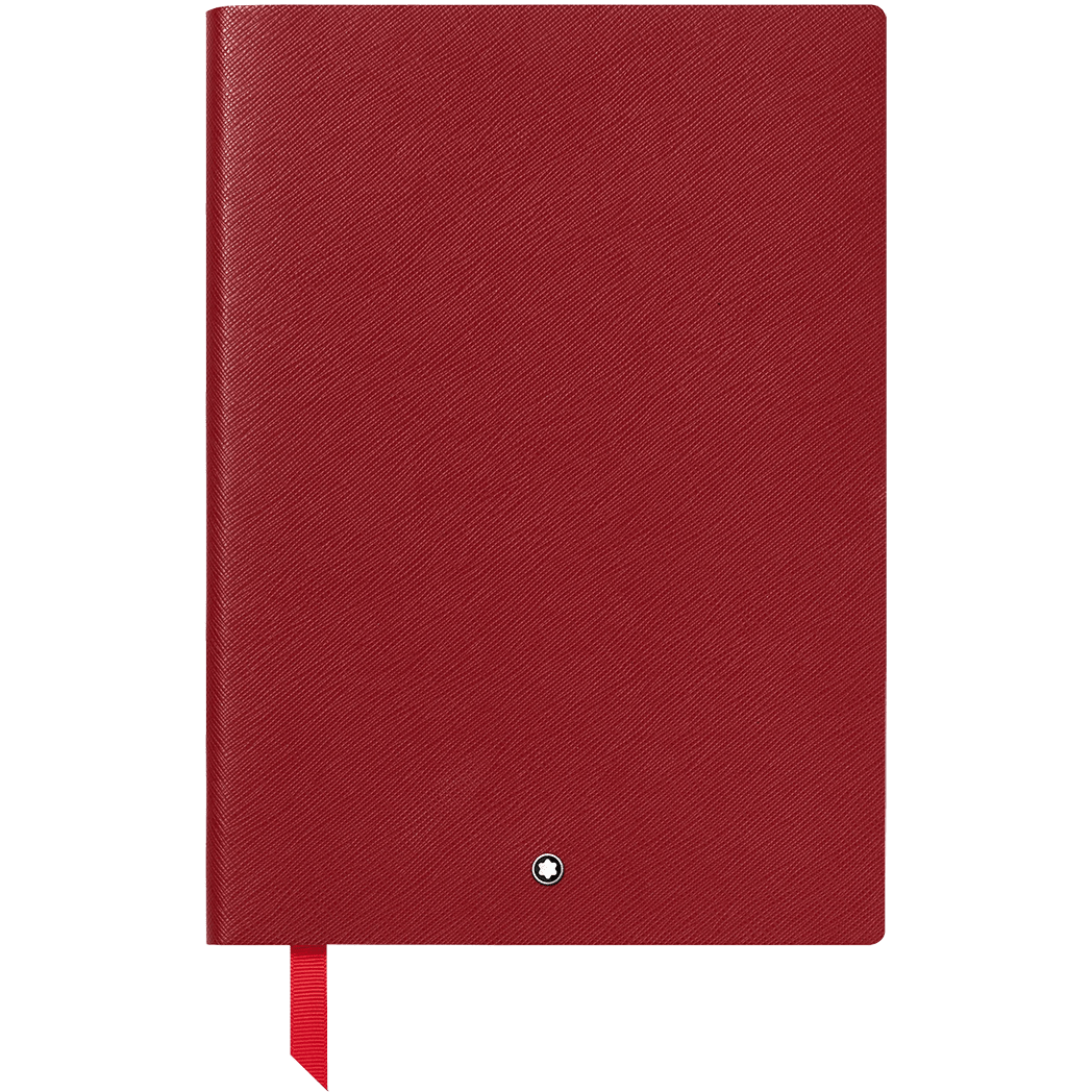 Montblanc Notebook - 163 Red - Blank/Dotted - Pen Boutique Ltd