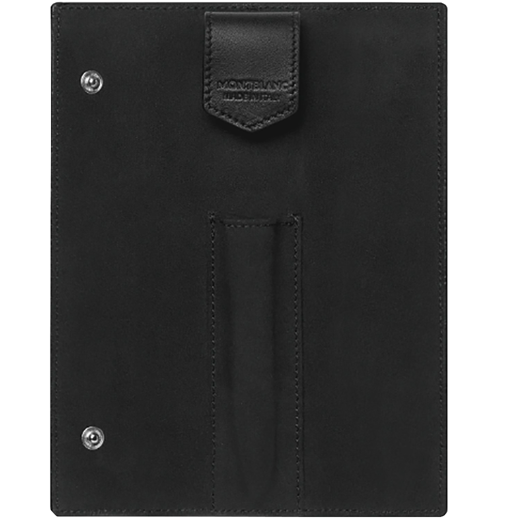Montblanc Pen Pouch - Soft Grain Black - Pen Boutique Ltd