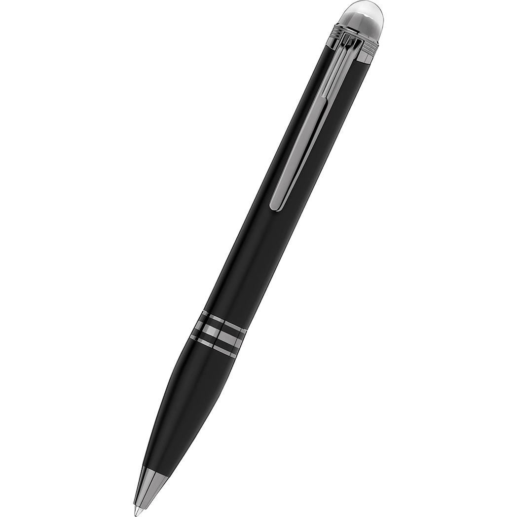 Montblanc Starwalker Ballpoint Pen - Ultra Black Resin - Pen Boutique Ltd