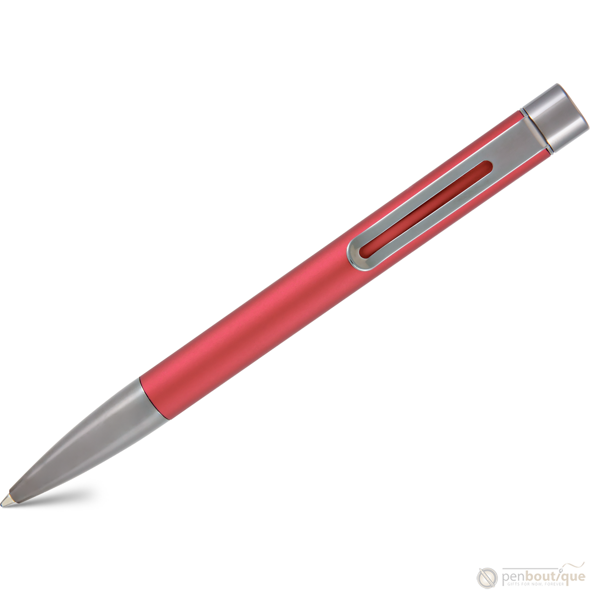 Monteverde Ritma Ballpoint Pen - Red - Pen Boutique Ltd