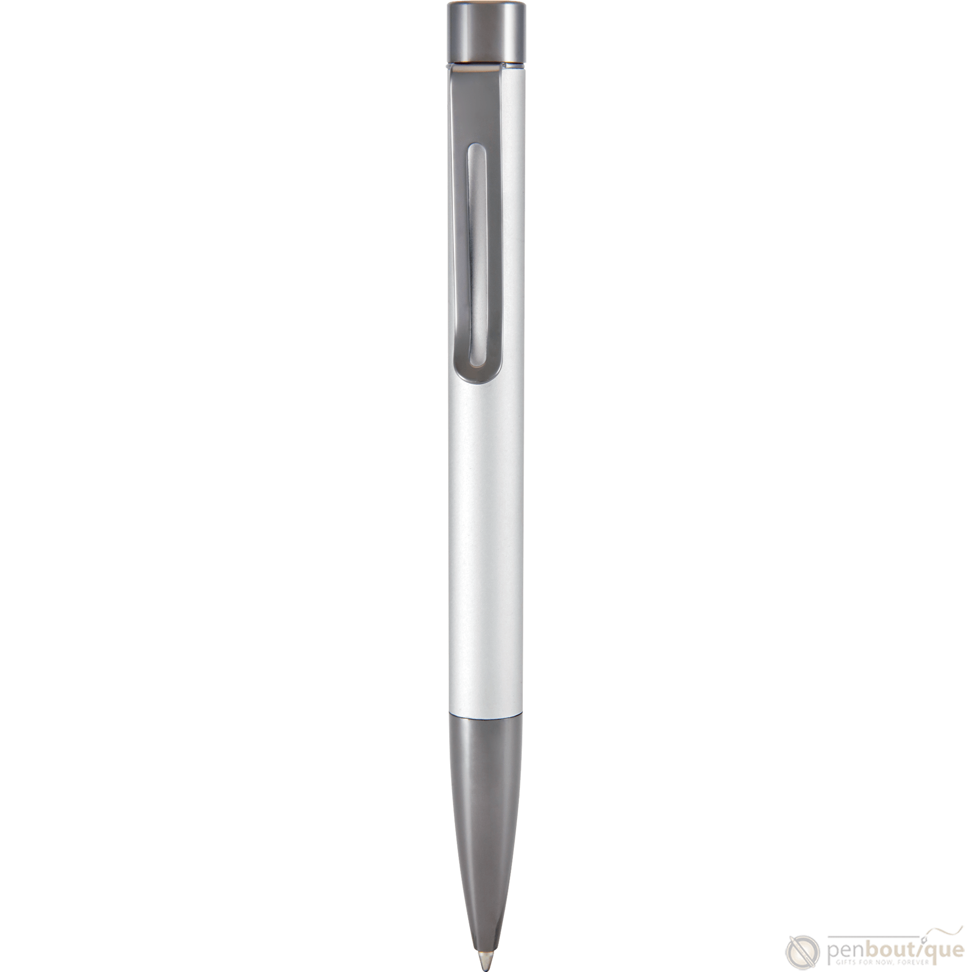 Monteverde Ritma Ballpoint Pen - Silver - Pen Boutique Ltd