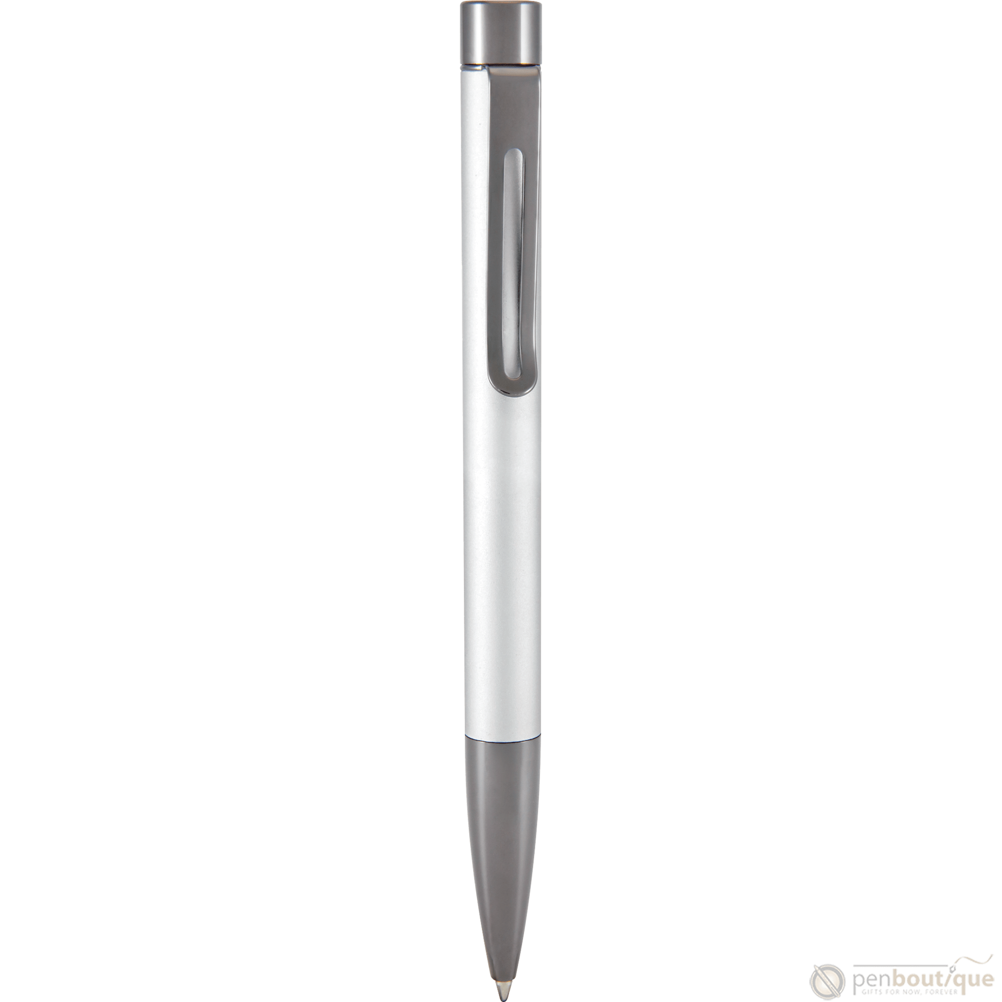 Monteverde Ritma Ballpoint Pen - Silver - Pen Boutique Ltd