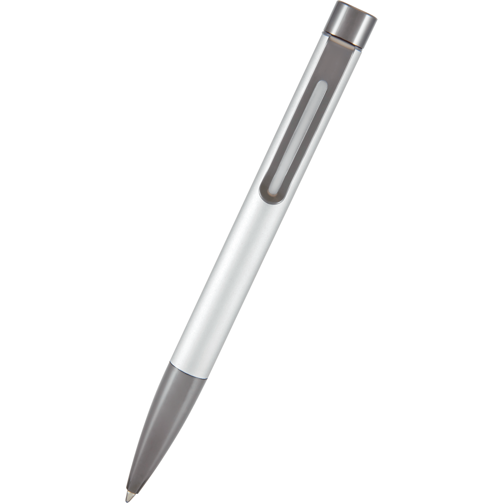 Monteverde Ritma Ballpoint Pen - Silver - Pen Boutique Ltd