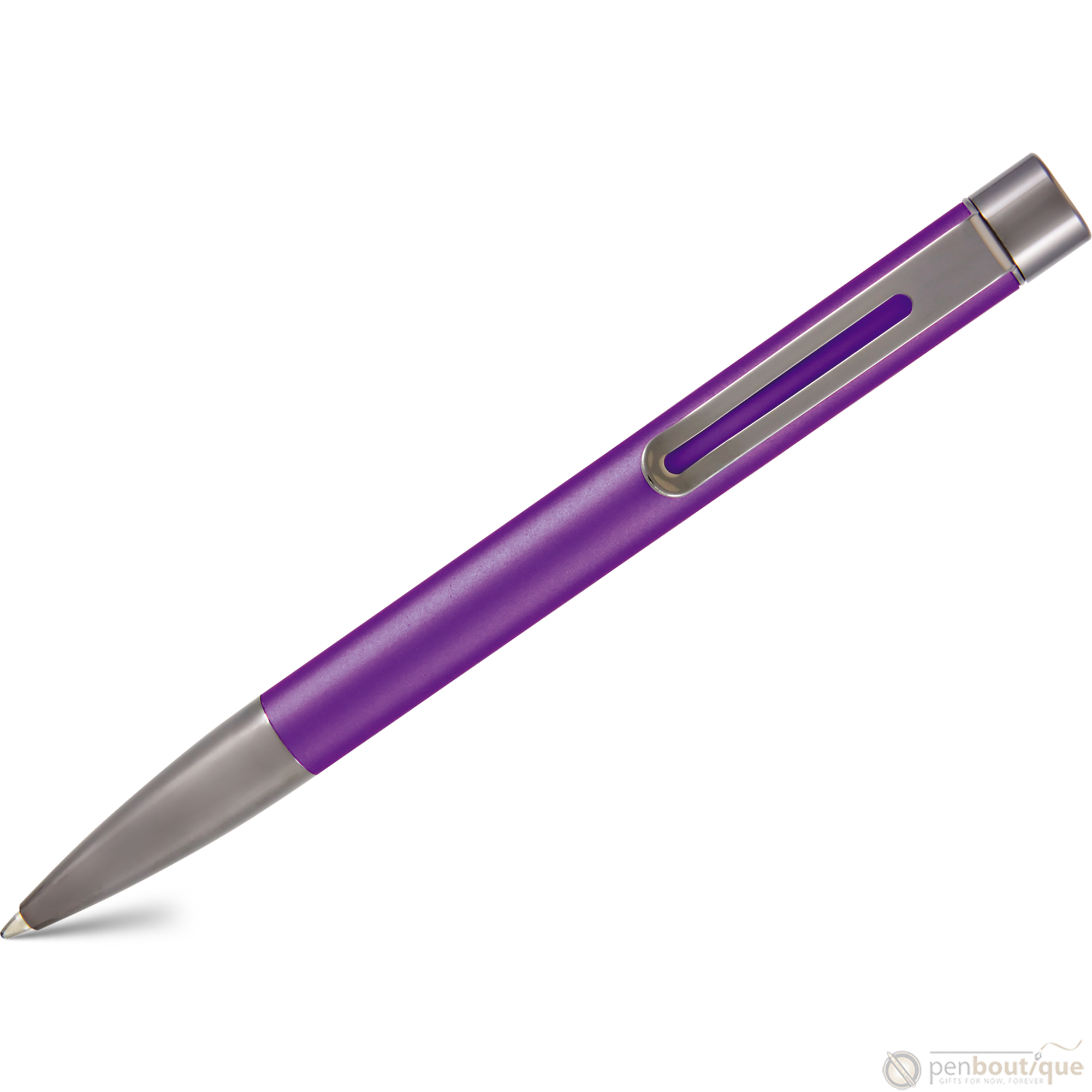 Monteverde Ritma Ballpoint Pen - Purple - Pen Boutique Ltd