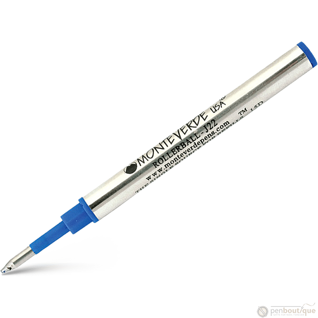 Monteverde Rollerball refill to fit Mini Jewelria - Blue Fine 2 per pack - Pen Boutique Ltd
