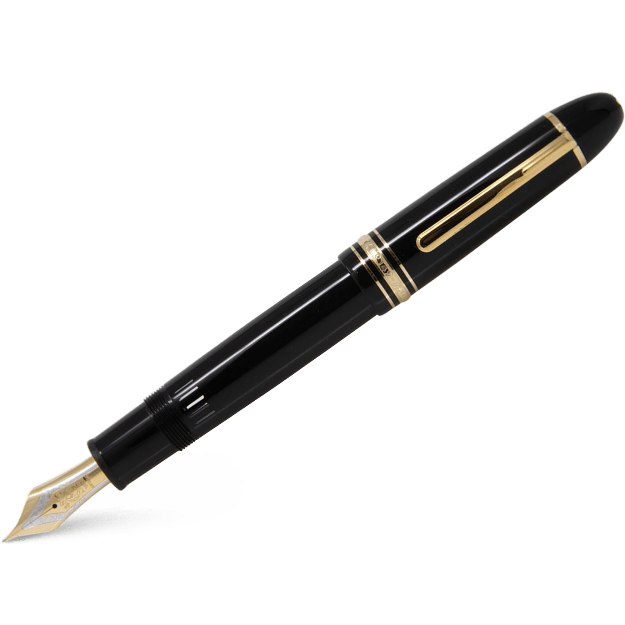 Montblanc Meisterstuck Fountain Pen - 149 Black - Gold Trim - Pen Boutique Ltd