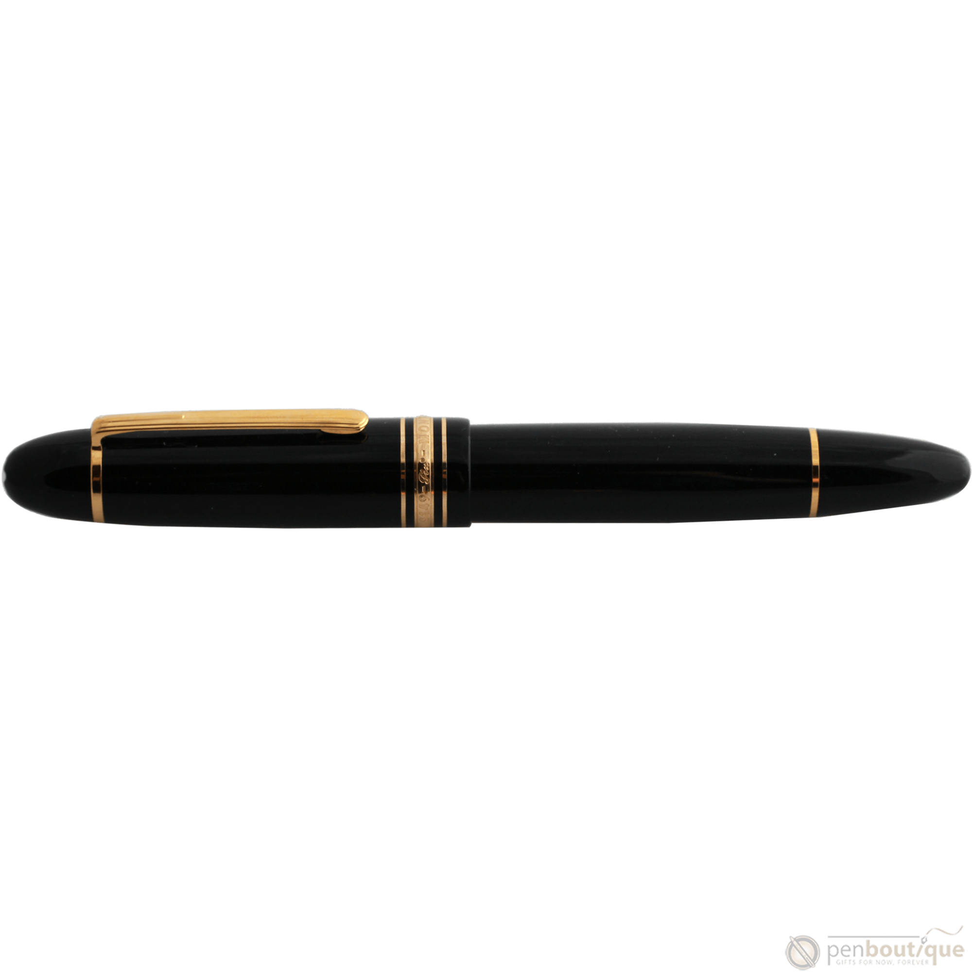 Montblanc Meisterstuck Fountain Pen - 149 Black - Gold Trim - Pen Boutique Ltd