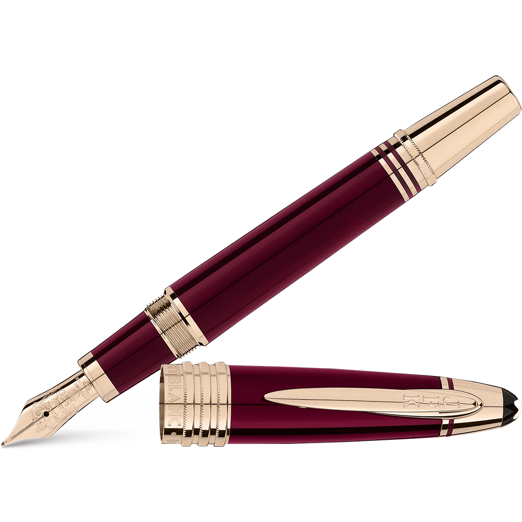 Montblanc Great Characters Fountain Pen - Special Edition - John F. Kennedy - Burgundy - Pen Boutique Ltd